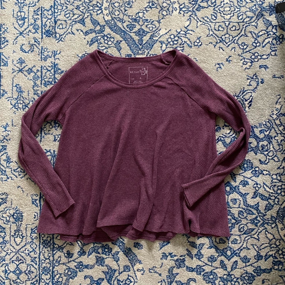 Free People long sleeve shirt